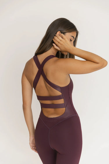 Nicole Burgundy Purple